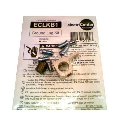 ECLKB1 Siemens Lug NewBonding Lug Kit